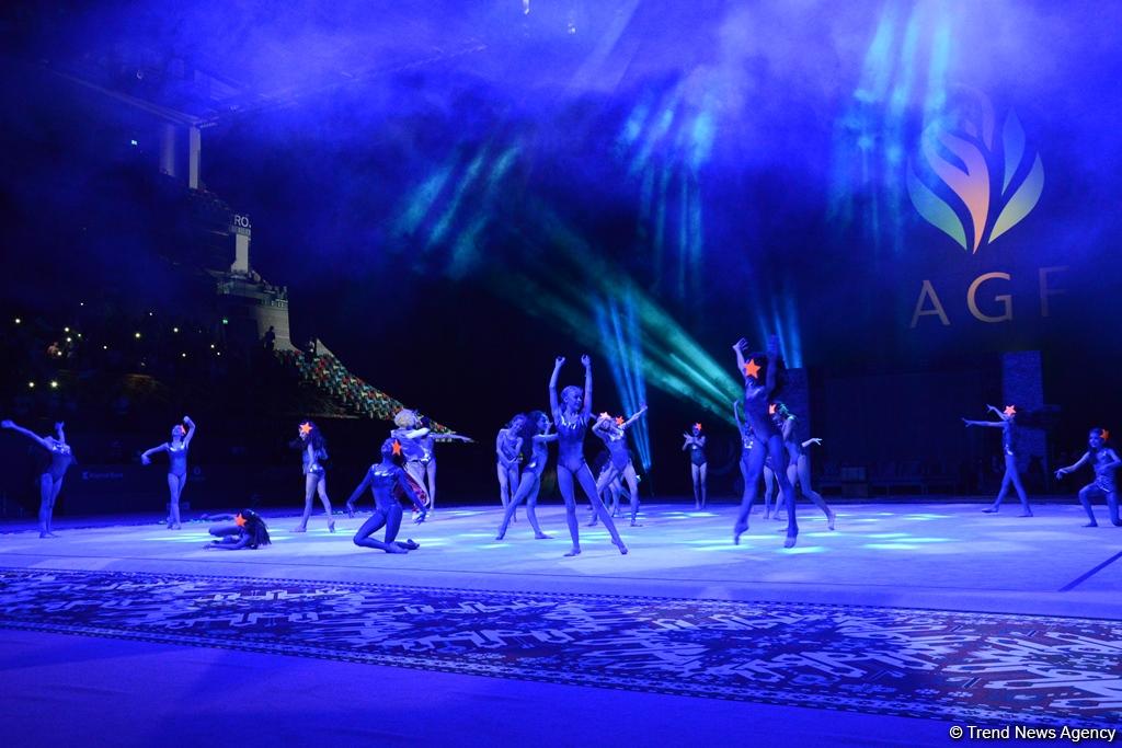 Baku hosts Gala & closing ceremony of FIG World Cup Final in Rhythmic Gymnastics