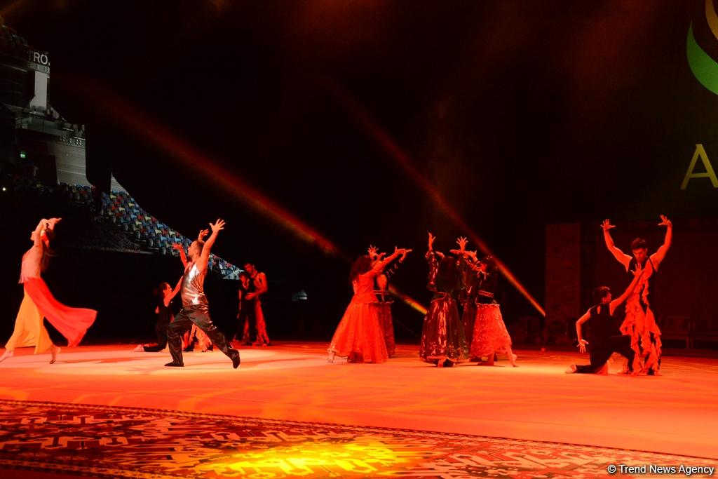 Baku hosts Gala & closing ceremony of FIG World Cup Final in Rhythmic Gymnastics