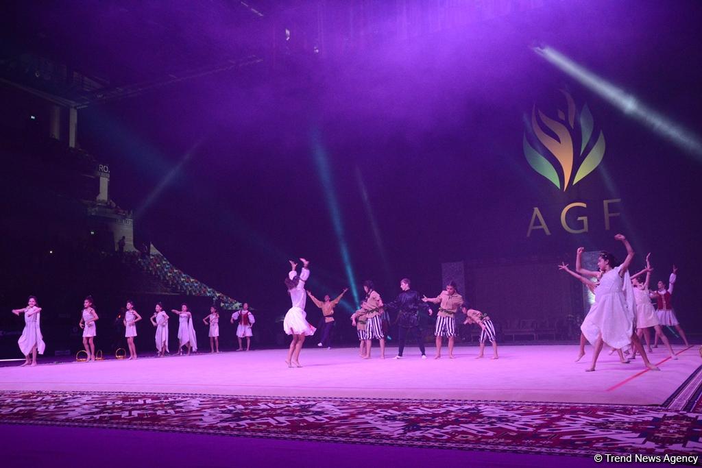 Baku hosts Gala & closing ceremony of FIG World Cup Final in Rhythmic Gymnastics