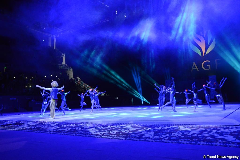 Baku hosts Gala & closing ceremony of FIG World Cup Final in Rhythmic Gymnastics