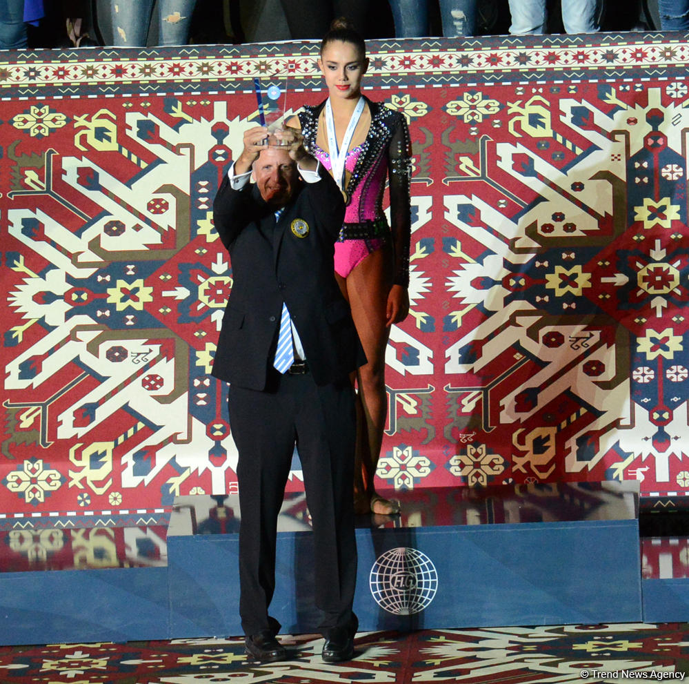Baku hosts award ceremony for FIG World Cup winners (PHOTO)