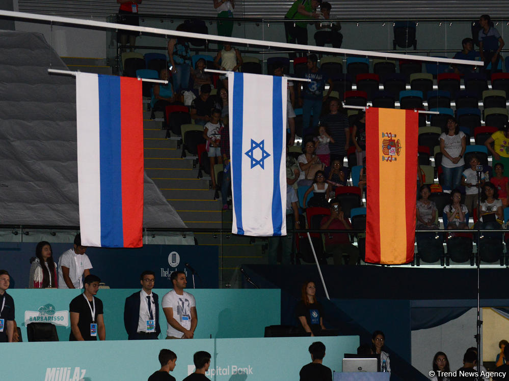 FIG World Cup in Baku: Winners in group exercises awarded (PHOTO)