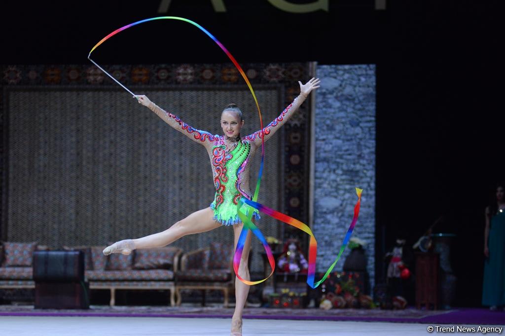 Beauty and grace: performances with ribbon at FIG World Cup in Baku (PHOTOS)