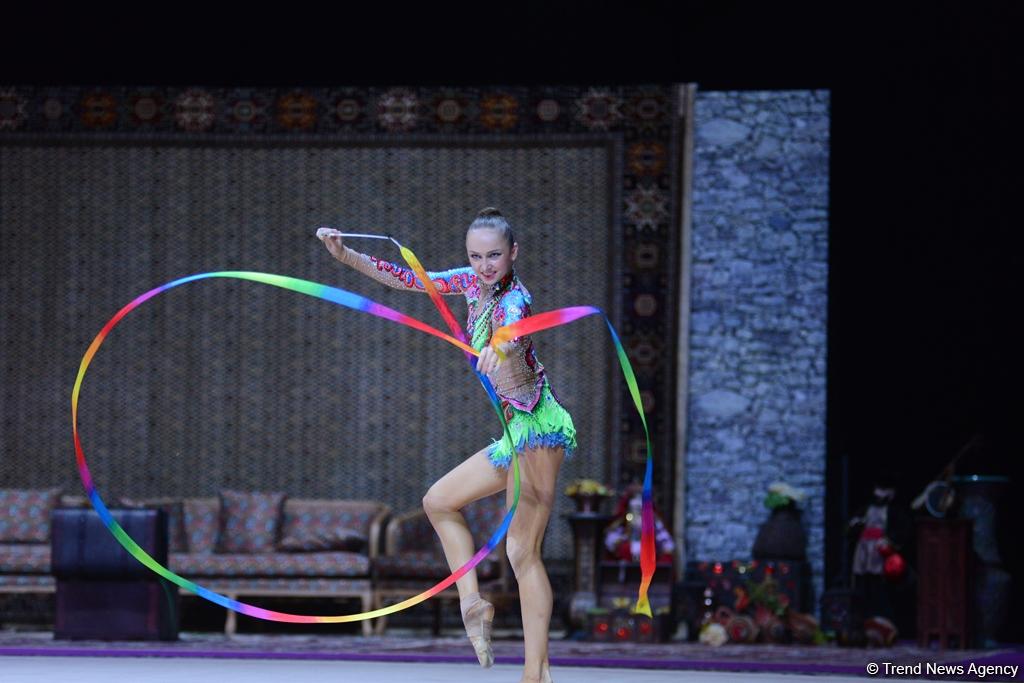 Beauty and grace: performances with ribbon at FIG World Cup in Baku (PHOTOS)