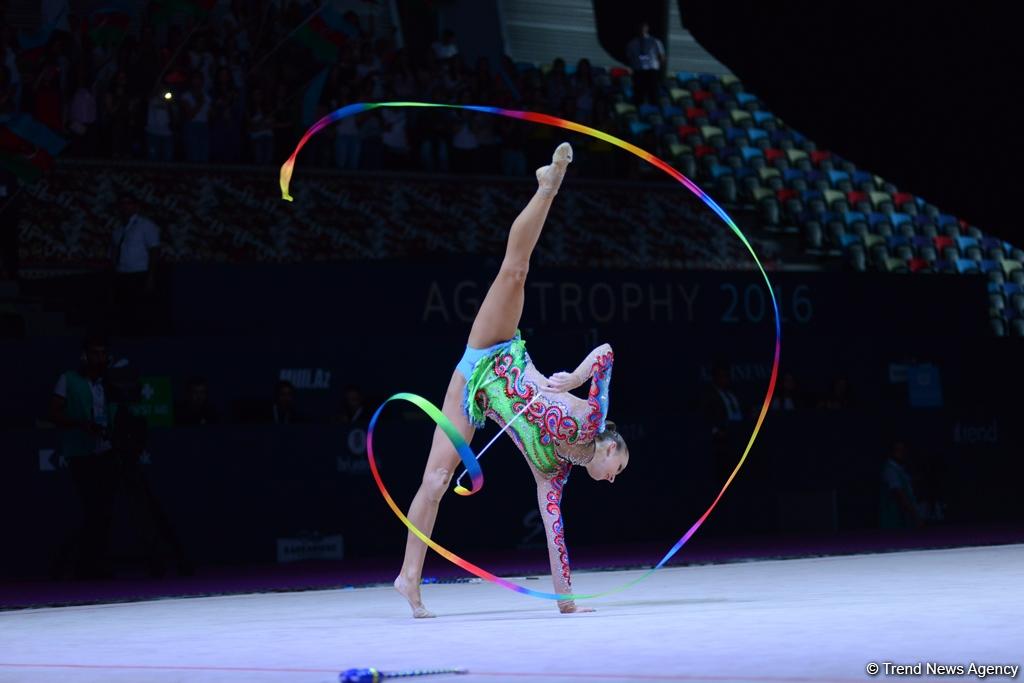 Beauty and grace: performances with ribbon at FIG World Cup in Baku (PHOTOS)