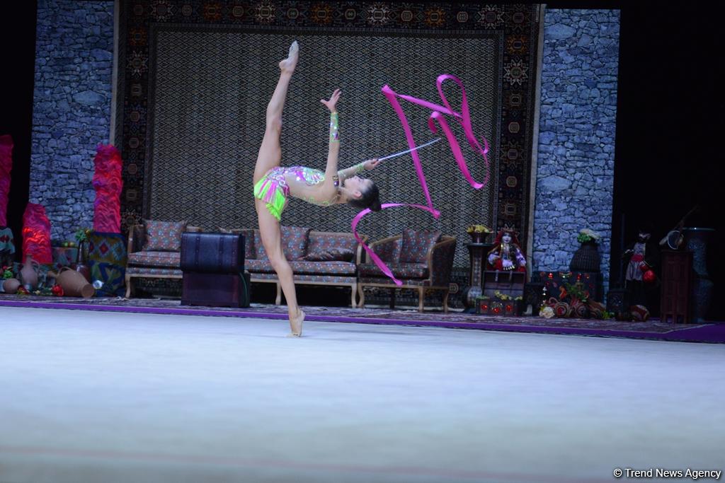 Beauty and grace: performances with ribbon at FIG World Cup in Baku (PHOTOS)