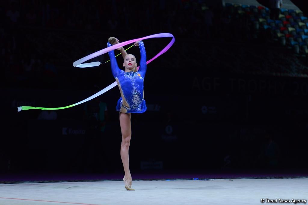 Beauty and grace: performances with ribbon at FIG World Cup in Baku (PHOTOS)