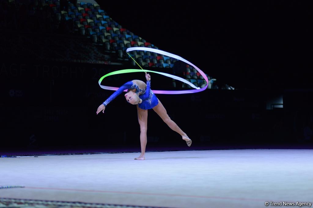 Beauty and grace: performances with ribbon at FIG World Cup in Baku (PHOTOS)