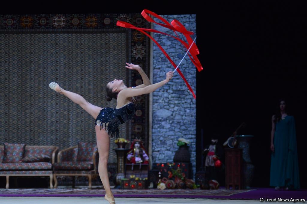 Beauty and grace: performances with ribbon at FIG World Cup in Baku (PHOTOS)