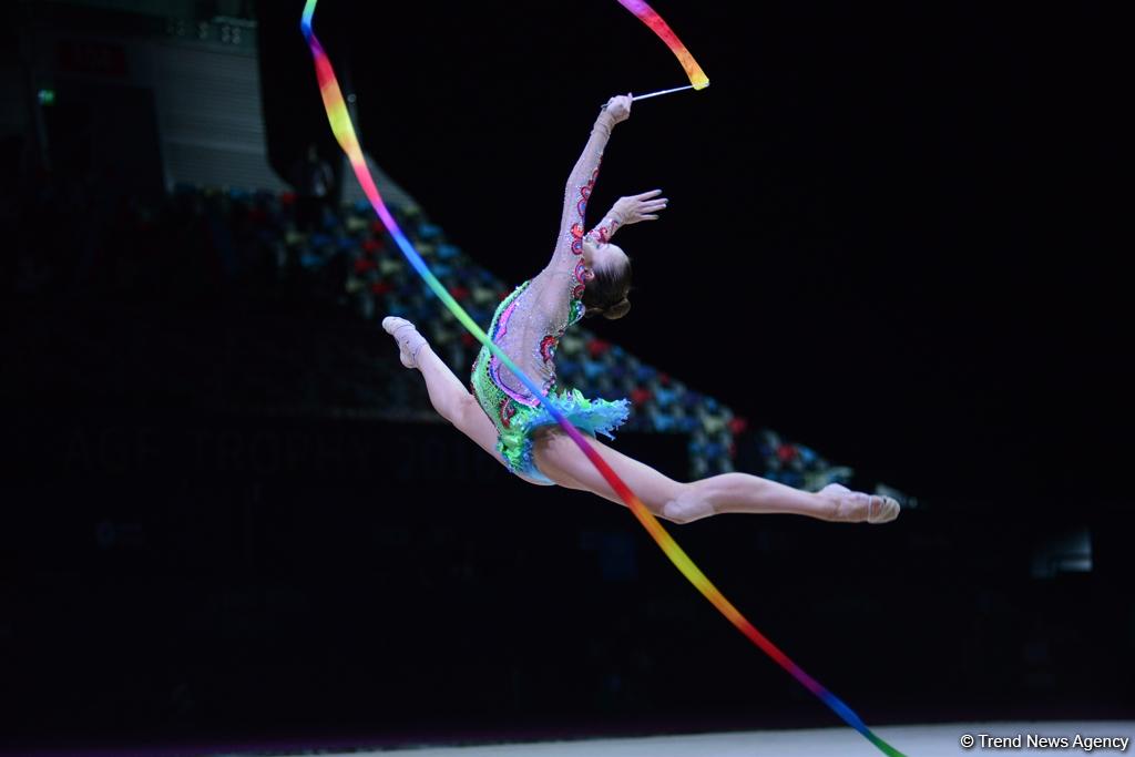 Beauty and grace: performances with ribbon at FIG World Cup in Baku (PHOTOS)