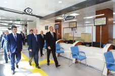 President Aliyev attends opening of Gabala regional “ASAN xidmet” center (PHOTO)