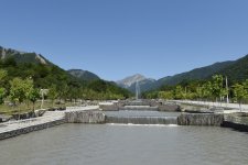 President Aliyev attends opening of “Gabala” Park and Boulevard Complex after reconstruction (PHOTO)