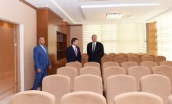President Aliyev opens administrative building of YAP Gabala district branch (PHOTO)