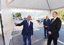 President Aliyev attends opening of newly reconstructed Qaramaryam-Ismayilli highway