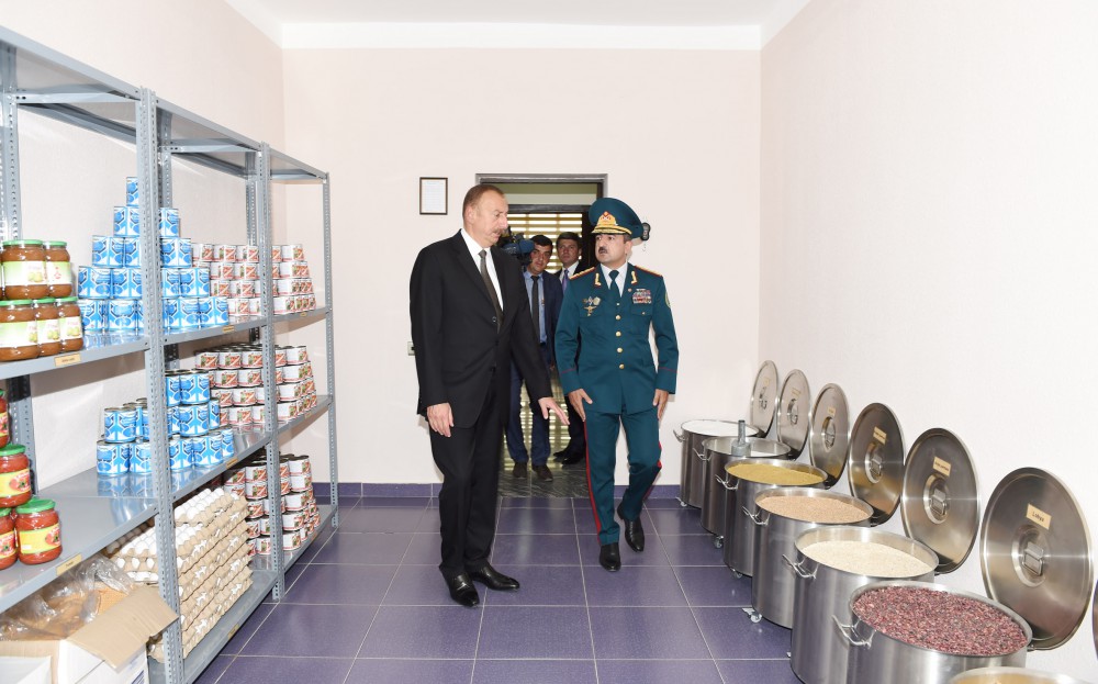 President Aliyev views Laza outpost of Shaki Border Unit (PHOTO)