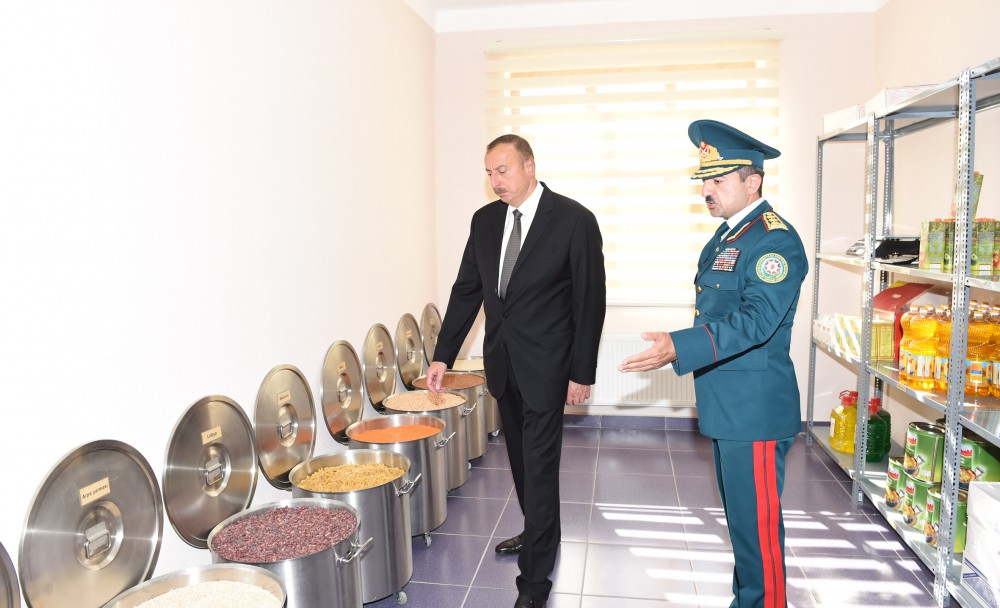 President Aliyev views Laza outpost of Shaki Border Unit (PHOTO)