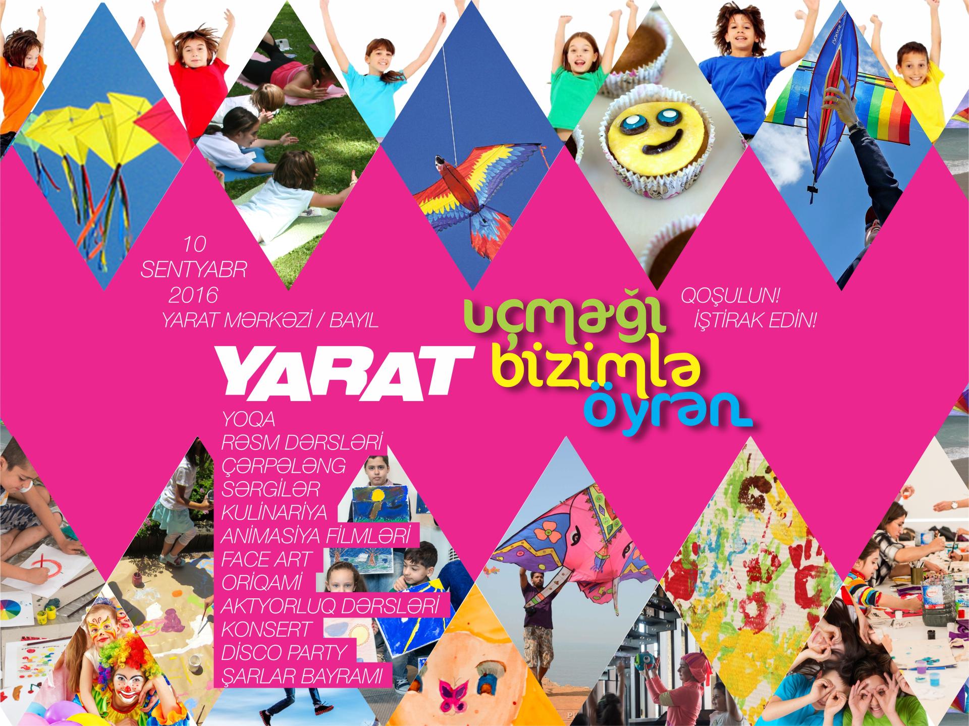 YARAT invites everyone to Children's Festival LEARN TO FLY