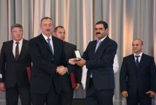 Ilham Aliyev, his spouse meet Azerbaijani Olympians