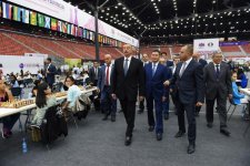 Ilham Aliyev attends Chess Olympiad's 1st round opening (UPDATE)