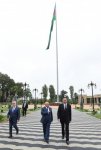 Ilham Aliyev opens Flag Square in Masalli (PHOTO)