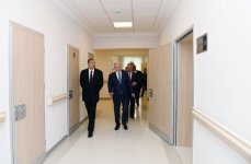 Ilham Aliyev views overhauled Bilasuvar District Hospital (PHOTO)