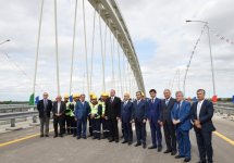 Ilham Aliyev opens section of Alat-Astara-Iran state border highway (PHOTO)
