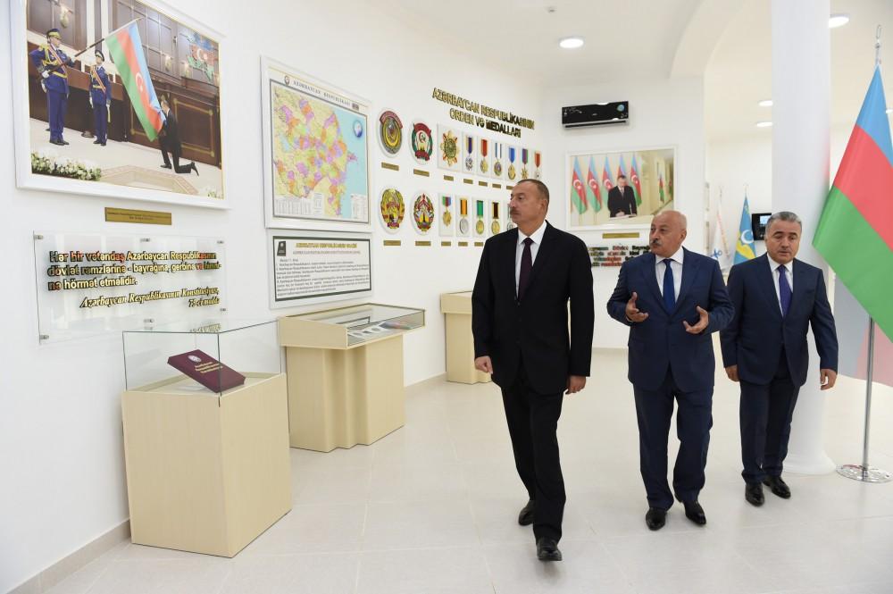 Ilham Aliyev opens Flag Square in Masalli (PHOTO)