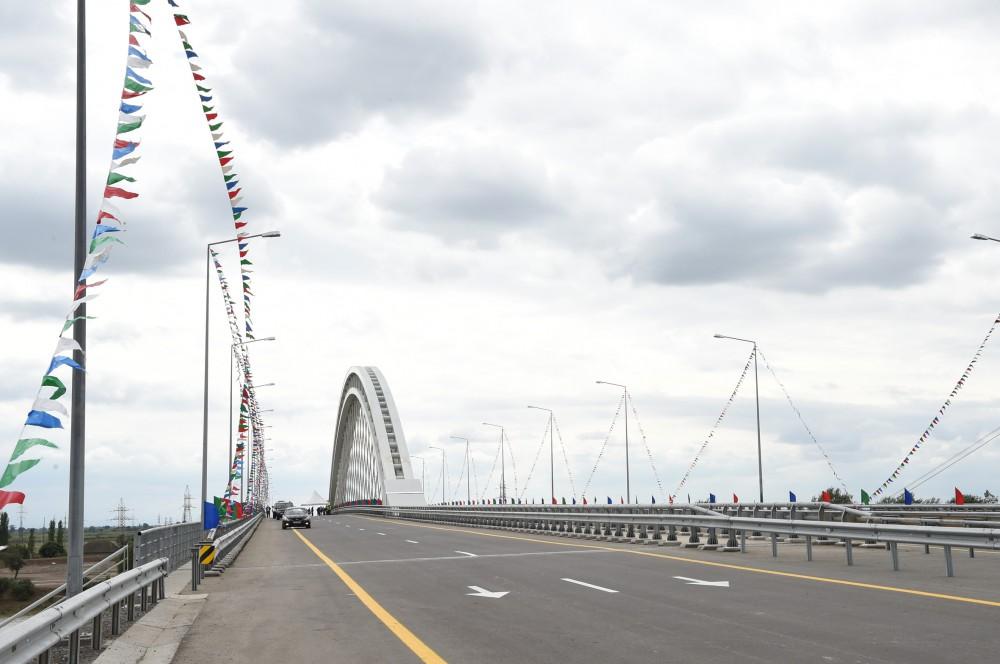 Ilham Aliyev opens section of Alat-Astara-Iran state border highway (PHOTO)