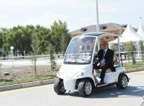 Ilham Aliyev inaugurates Yalama Agropark