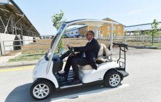 Ilham Aliyev inaugurates Yalama Agropark