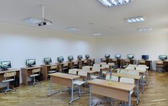 Ilham Aliyev views overhauled school-lyceum in Baku (PHOTO) (UPDATE)