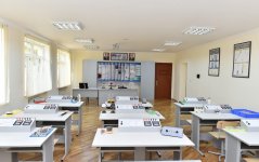 Ilham Aliyev views overhauled school-lyceum in Baku (PHOTO) (UPDATE)