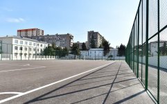 Ilham Aliyev views overhauled school-lyceum in Baku (PHOTO) (UPDATE)