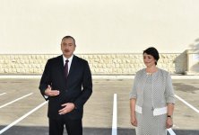 Ilham Aliyev opens new building of school in Sabunchu district