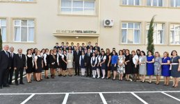 Ilham Aliyev opens new building of school in Sabunchu district