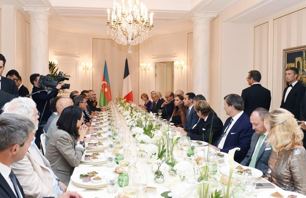 Mehriban Aliyeva at opening of Azerbaijani Village in Paris (PHOTO)