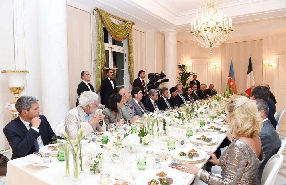 Mehriban Aliyeva at opening of Azerbaijani Village in Paris (PHOTO)