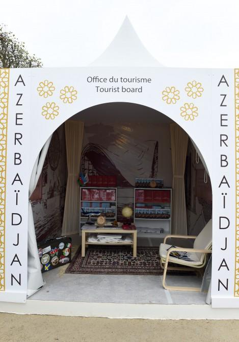 Mehriban Aliyeva at opening of Azerbaijani Village in Paris (PHOTO)