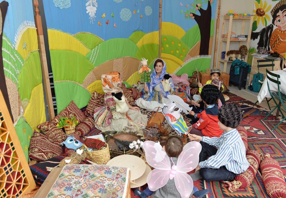 Mehriban Aliyeva at opening of Azerbaijani Village in Paris (PHOTO)