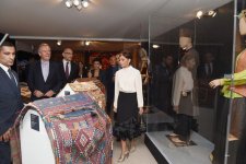 Mehriban Aliyeva at opening of Azerbaijani Village in Paris (PHOTO)