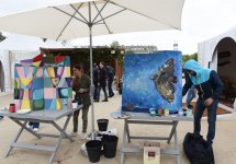 Mehriban Aliyeva at opening of Azerbaijani Village in Paris (PHOTO)