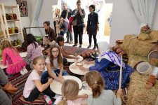 Mehriban Aliyeva at opening of Azerbaijani Village in Paris (PHOTO)
