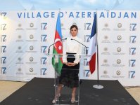 Mehriban Aliyeva at opening of Azerbaijani Village in Paris (PHOTO)
