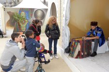 Mehriban Aliyeva at opening of Azerbaijani Village in Paris (PHOTO)
