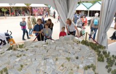 Mehriban Aliyeva at opening of Azerbaijani Village in Paris (PHOTO)
