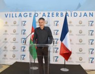 Mehriban Aliyeva at opening of Azerbaijani Village in Paris (PHOTO)