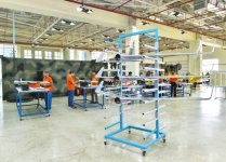 Ilham Aliyev attends Zarba UAVs presentation (PHOTO)