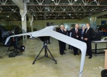 Ilham Aliyev attends Zarba UAVs presentation (PHOTO)