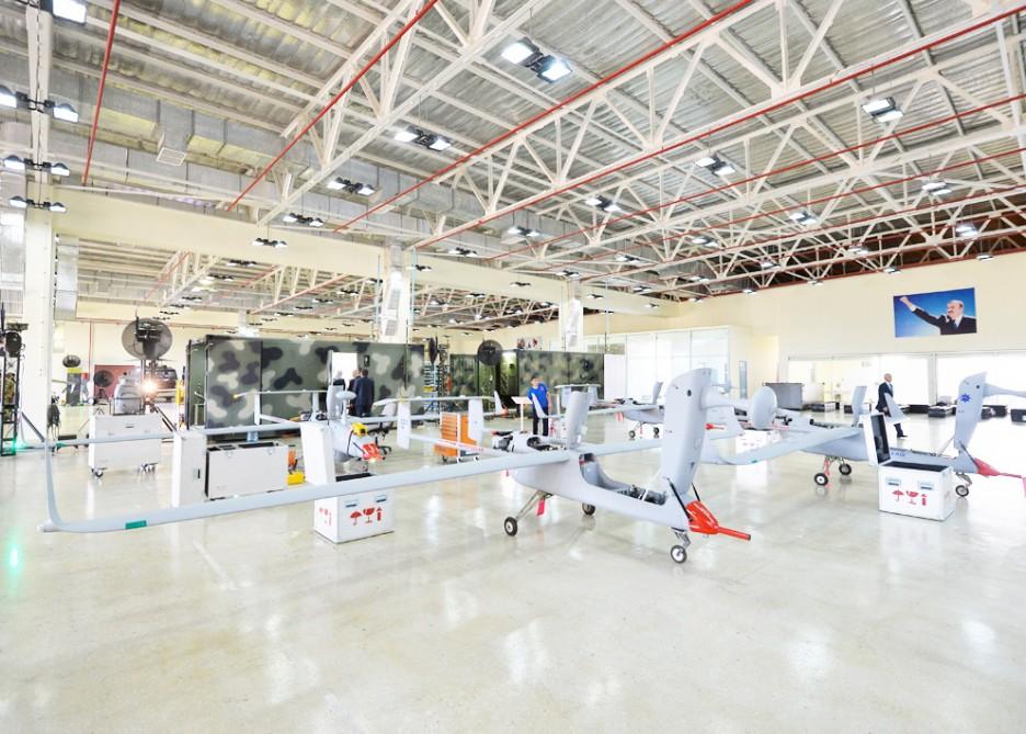 Ilham Aliyev attends Zarba UAVs presentation (PHOTO)