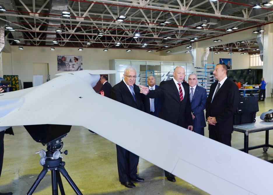 Ilham Aliyev attends Zarba UAVs presentation (PHOTO)